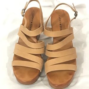 Lucky Brand Wedge Sandals